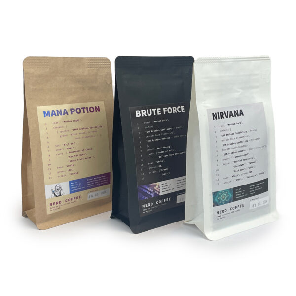 Zestaw Degustacyjny 3x100g – Premium Blend i Single Origin